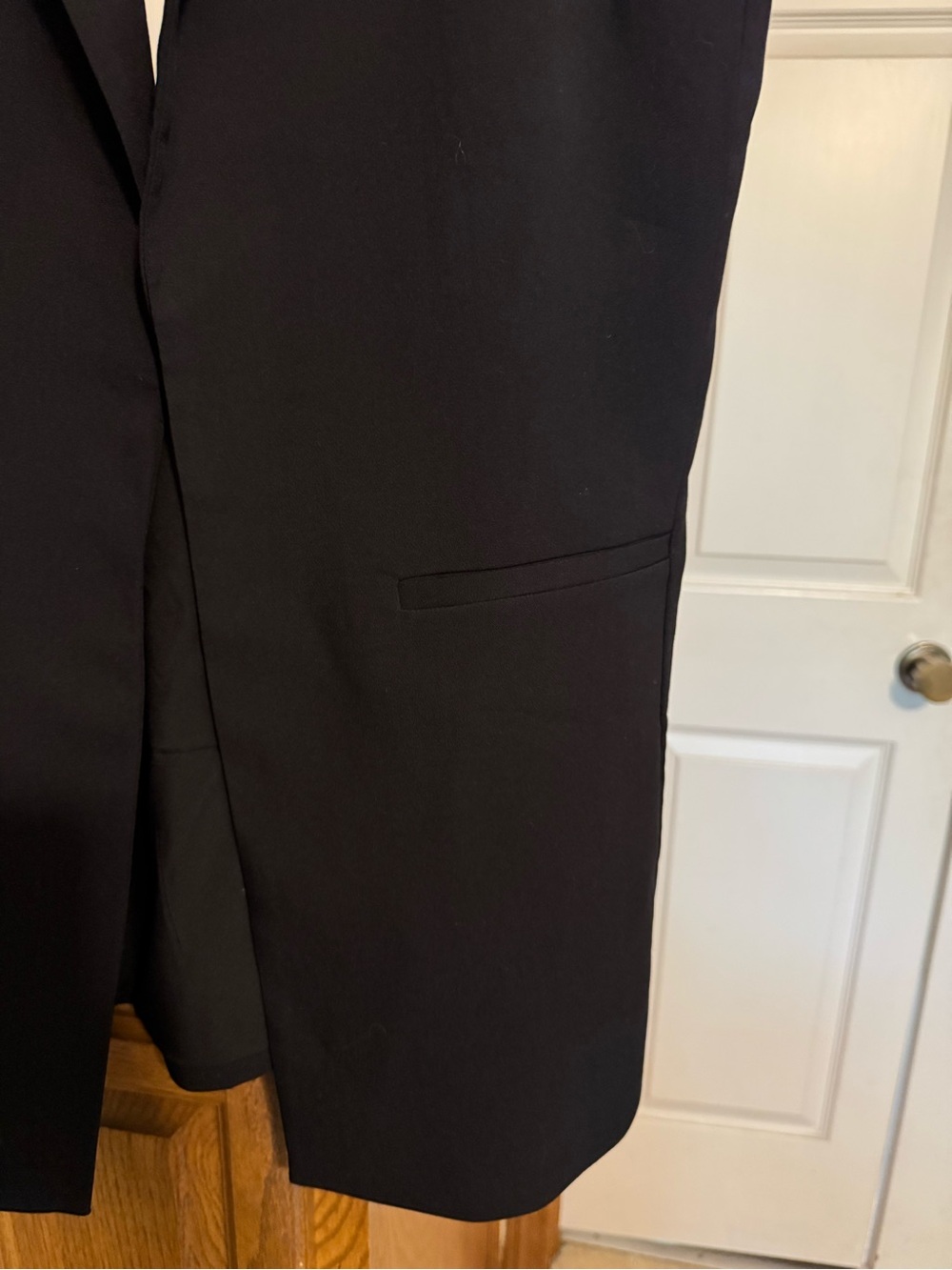 Maison d’Amelie Paris Sleeveless Black Blazer Vest Jacket S New - Picture 3 of 5
